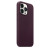 Чохол-накладка (шкіряний) Apple iPhone 13 Pro Leather Case with MagSafe Dark Cherry (MM1A3)