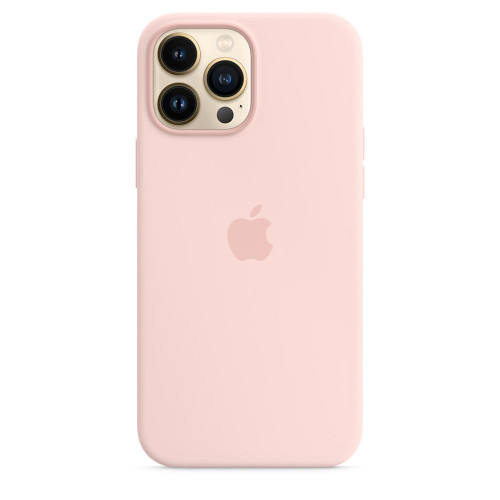 Чохол-накладка (силіконовий) Apple iPhone 13 Pro Max Silicone Case with MagSafe Chalk Pink (MM2R3)