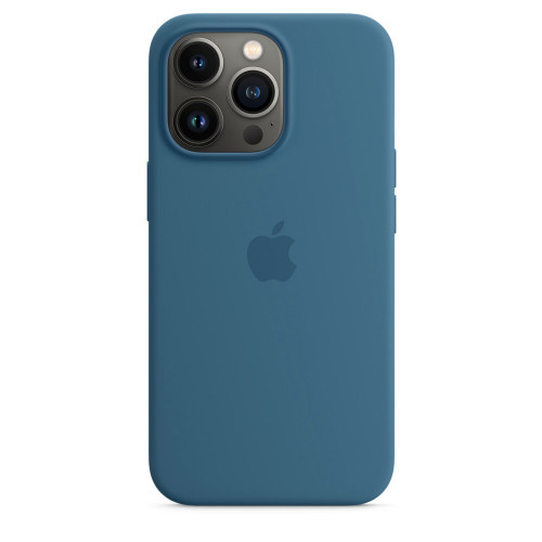 Чохол-накладка (силіконовий) Apple iPhone 13 Pro Silicone Case with MagSafe Blue Jay (MM2G3)