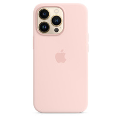 Чохол-накладка (силіконовий) Apple iPhone 13 Pro Silicone Case with MagSafe Chalk Pink (MM2H3)