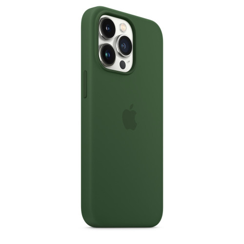 Чохол-накладка (силіконовий) Apple iPhone 13 Pro Silicone Case with MagSafe Clover (MM2F3)