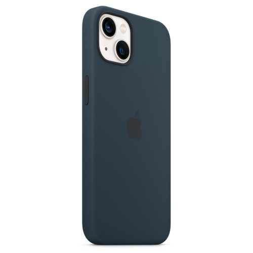 Чохол-накладка (силіконовий) Apple iPhone 13 Silicone Case with MagSafe Abyss Blue (MM293)