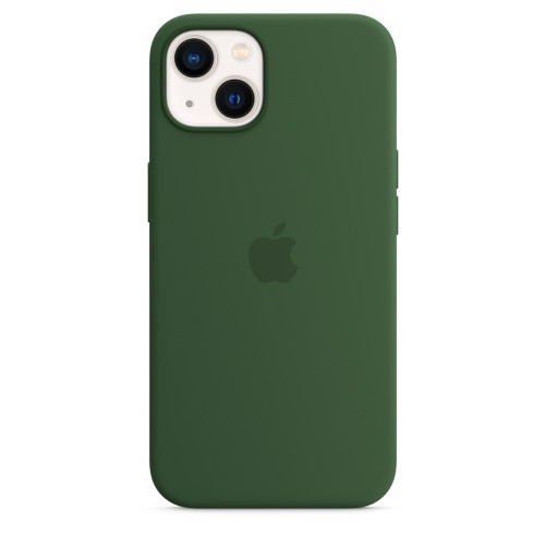Чохол-накладка (силіконовий) Apple iPhone 13 Silicone Case with MagSafe Clover (MM263)