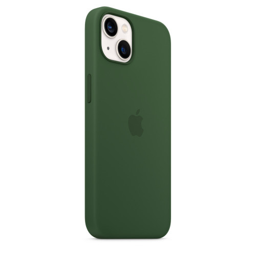 Чохол-накладка (силіконовий) Apple iPhone 13 Silicone Case with MagSafe Clover (MM263)