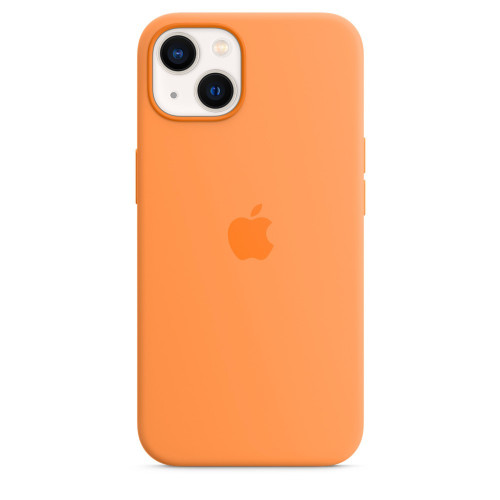Чохол-накладка (силіконовий) Apple iPhone 13 Silicone Case with MagSafe Marigold (MM243)