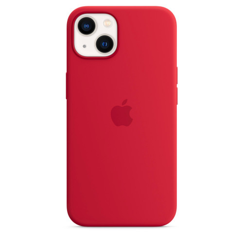 Чохол-накладка (силіконовий) Apple iPhone 13 Silicone Case with MagSafe PRODUCT RED (MM2C3)