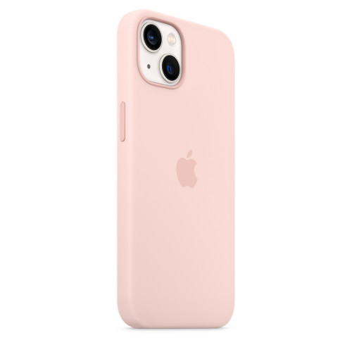 Чохол-накладка (силіконовий) Apple iPhone 13 Silicone Case with MagSafe Chalk Pink (MM283)