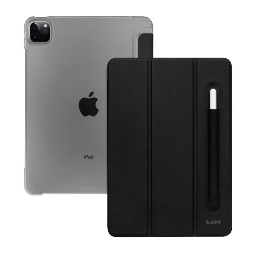 Чехол-книжка (кожанный) Apple iPad Pro 12.9" 2020/2018 LAUT HUEX Smart Case Black (L_IPP21L_HP_BK)