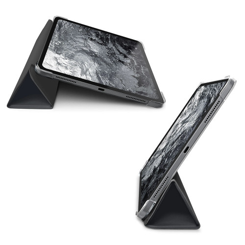 Чехол-книжка (кожанный) Apple iPad Pro 11" 2021/2020/2018/Air 10.9" 2020 LAUT HUEX Smart Case Fog Gray (L_IPP21S_HP_FG)