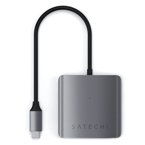 Satechi Aluminum Type-C 4-Port Hub Space Gray (ST-UC4PHM)