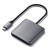 Satechi Aluminum Type-C 4-Port Hub Space Gray (ST-UC4PHM)
