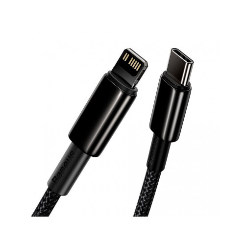 Baseus Tungsten Gold Type-C to Lightning PD 20W 2m Black (CATLWJ-A01)