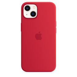 Чехол-накладка (силиконовый) для iPhone 13 Silicone Case High Copy RED