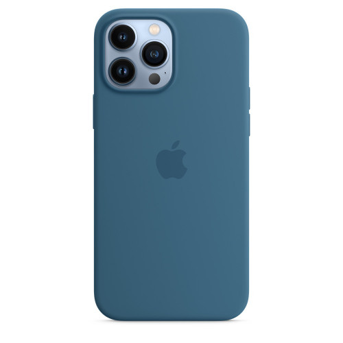 Чехол-накладка (силиконовый) для iPhone 13 Pro Max Silicone Case High Copy Blue Jay