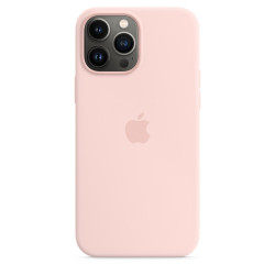 Чехол-накладка (силиконовый) для iPhone 13 Pro Max Silicone Case High Copy Chalk Pink
