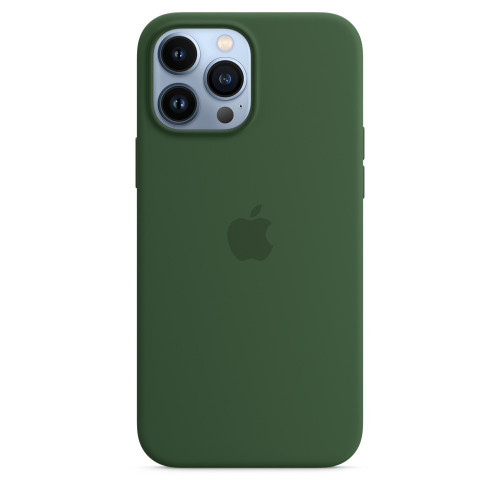 Чехол-накладка (силиконовый) для iPhone 13 Pro Max Silicone Case High Copy Clover