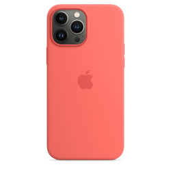 Чохол-накладка (силіконовий) для iPhone 13 Pro Max Silicone Case High Copy Pink Pomelo