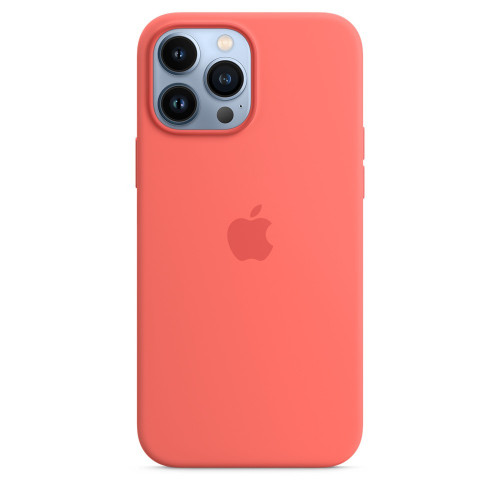 Чехол-накладка (силиконовый) для iPhone 13 Pro Max Silicone Case High Copy Pink Pomelo
