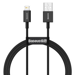 Baseus Superior Series Fast Charging Lightning 2.4A 1m Black (CALYS-A01)
