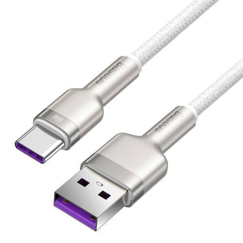 Baseus Cafule Metal Data Type-C 66W 1m White (CAKF000102)