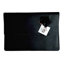 Чохол-папка (шкіряний) Apple MacBook Pro 13"/MacBook Air 13" Savchuk Leather Case Black