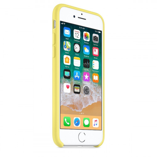 Чохол-накладка (силіконовий) для Apple iPhone 8/7 Silicone Case Lemonade (MRFU2)