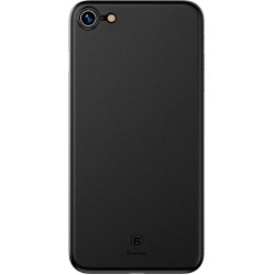 Чохол-накладка (пластиковий) Apple iPhone 7 Baseus Wing Case Ultra Slim Black (WIAPIPH7-E1A)