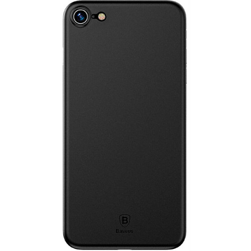 Чехол-накладка (пластиковый) Apple iPhone 7 Baseus Wing Case Ultra Slim Black (WIAPIPH7-E1A)