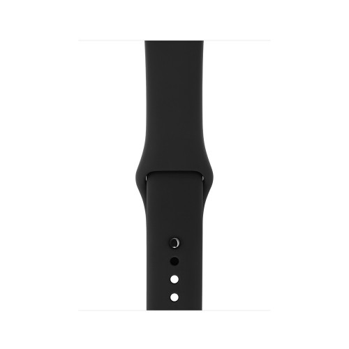 Apple Watch Series 3 GPS 38mm Space Gray Aluminum with Black Sport Band (MQKV2)