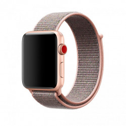 Apple Watch Series 3 GPS + Cellular 38mm Gold Aluminum with Pink Sand Sport Loop (MQJU2)