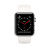 Apple Watch Series 3 GPS + Cellular 42mm Stainless Steel with Soft White Sport Band (MQK82)
