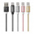 LAUT LINK Metallics Lightning to USB Cable 1.2m Space Gray (LAUT_LKM_LTN1.2_GM)
