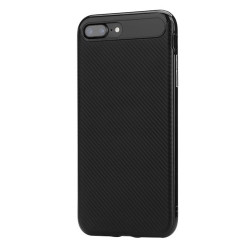 Чохол-накладка (силіконовий) Apple iPhone 7 Plus ROCK Vision Series Black