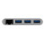 Macally USB-C to USB-A Hub with Ethernet Adapter (UCHUB3GB)