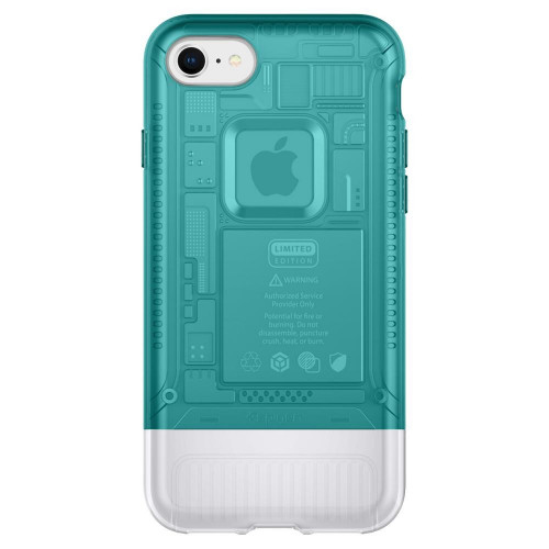 Чохол-накладка (силіконовий) для Apple iPhone 8/7 Spigen Classic C1 Bondi Blue (054CS24401)
