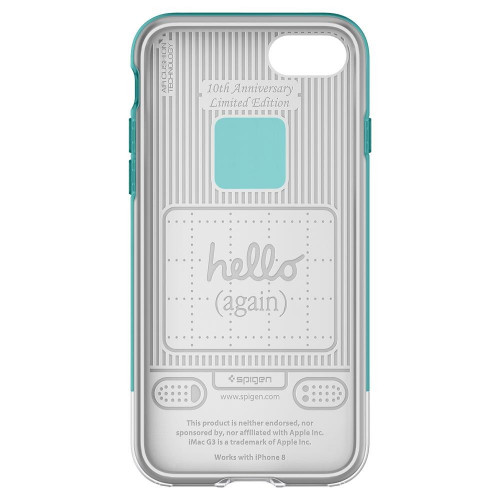 Чохол-накладка (силіконовий) для Apple iPhone 8/7 Spigen Classic C1 Bondi Blue (054CS24401)