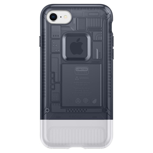 Чохол-накладка (силіконовий) для Apple iPhone 8/7 Spigen Classic C1 Graphite (054CS24404)