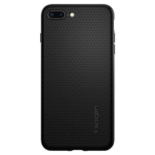 Чохол-накладка (силіконовий) для Apple iPhone 8 Plus/7 Plus Spigen Liquid Air Black (043CS20525)
