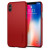 Чехол-накладка (пластиковый) Apple iPhone X Spigen Thin Fit Metallic Red (057CS22109)