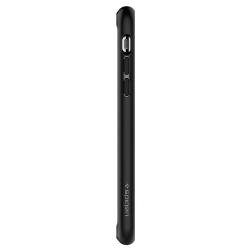 Чохол-накладка (силіконовий) Apple iPhone XS/X Spigen Ultra Hybrid Matte Black (057CS22129)