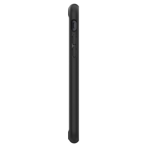 Чехол-накладка (силиконовый) Apple iPhone 8/7 Spigen Ultra Hybrid 2 Black (042CS20926)