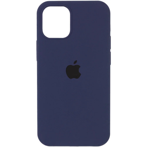 Чехол-накладка (силиконовый) для iPhone 13 Pro Max Silicone Case Copy Midnight Blue