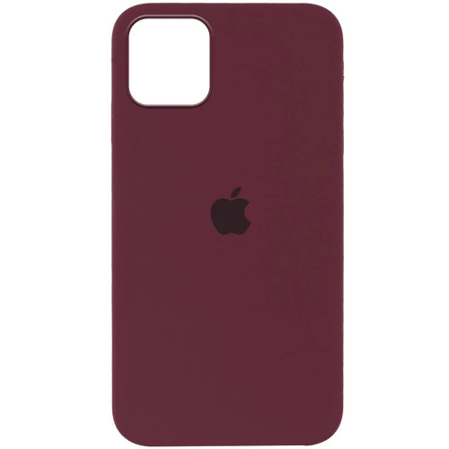 Чехол-накладка (силиконовый) для iPhone 13 Pro Max Silicone Case Copy Plum