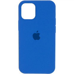 Чехол-накладка (силиконовый) для iPhone 13 Silicone Case Copy Blue Horison