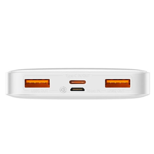 Baseus Bipow Digital Display 20W 10000mAh White (PPDML-L02)