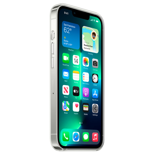 Чохол-накладка (силіконовий) Apple iPhone 13 Pro Clear Case with MagSafe (MM2Y3)