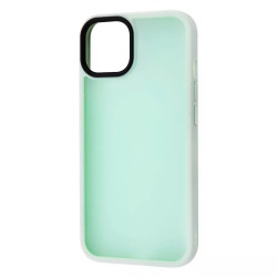 Чохол-накладка (силіконовий) Apple iPhone 13 Pro Max WAVE Matte Colorful Case Mint
