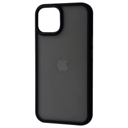 Чохол-накладка (силіконовий) Apple iPhone 13 Pro WAVE Matte Colorful Case Black