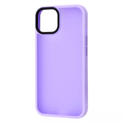 Чохол-накладка (силіконовий) Apple iPhone 13 Pro WAVE Matte Colorful Case Light Purple