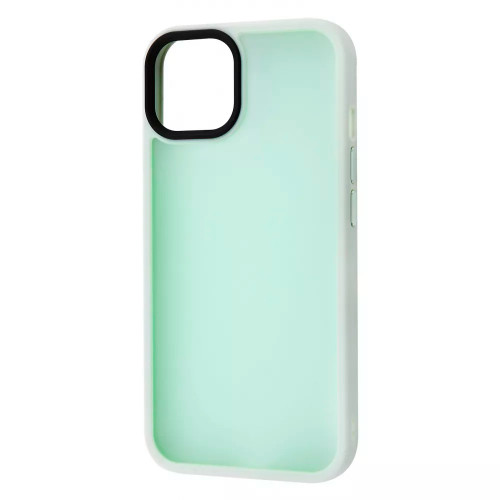 Чехол-накладка (силиконовый) Apple iPhone 13 Pro WAVE Matte Colorful Case Mint